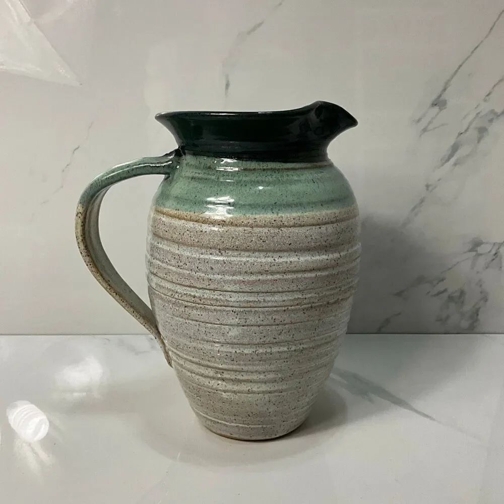 HANDMADE Pottery Pitcher - Picture 3 of 5